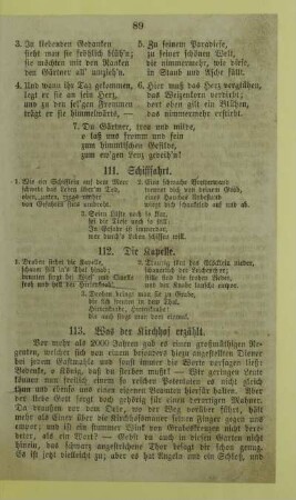 113. Was der Kirchhof erzählt