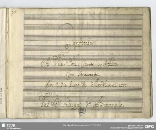 Confitebor tibi Domine - Mus.2973-E-3 : V (2), strings, bc - G; BurG II/6