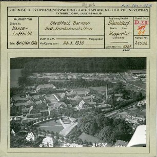 Wuppertal-Barmen, Krankenanstalten
