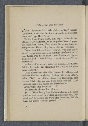 "Tolle Segler sind wir auch"
