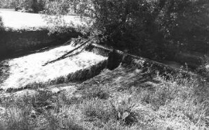 Weißenberg-Maltitz. Schneidemühle, Wehr