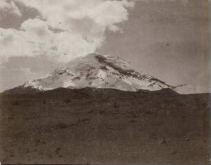 Chimborazo, vom Arenal grande aus Südwest