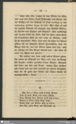 5. Fürchtet Gott