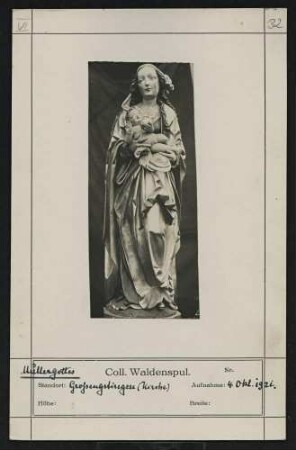 Muttergottes Standort: Großengstingen (Kirche)
