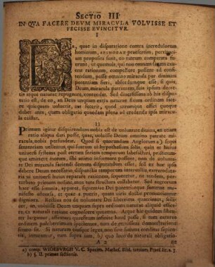 De obligatione hominis naturali ad credenda miracula
