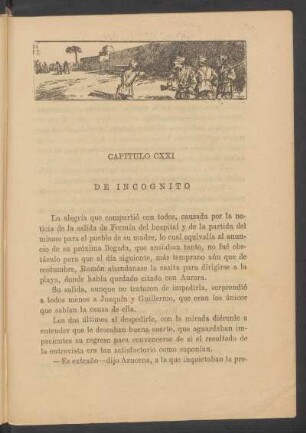 Capítulo CXXI - De incógnito