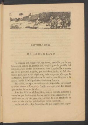 Capítulo CXXI - De incógnito
