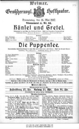 Hänsel und Gretel