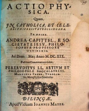 Actio Physica