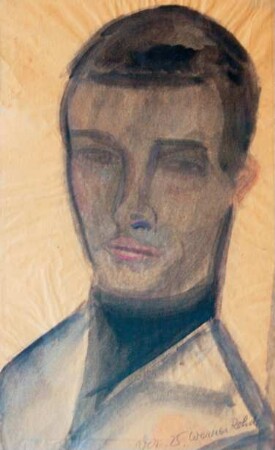 Werner Rohde, Selbstbildnis
