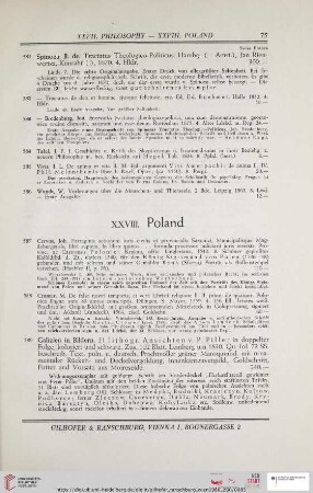 XXVIII. Poland