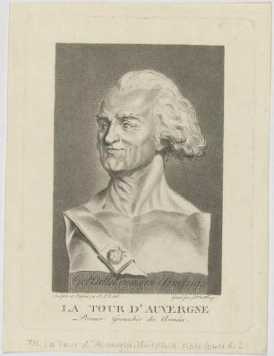 Bildnis des La Tour d'Auvergne