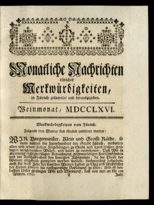 Weinmonat, MDCCLXVI