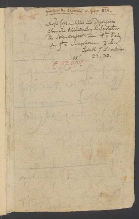 Konversationsheft 65 (ca. 4. - 6. Mai 1824)