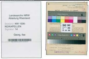 Entnazifizierung Ilse Georg , geb. 08.11.1921 ()