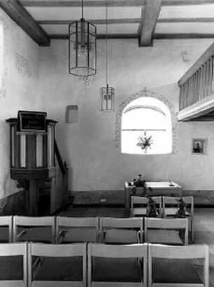 Ehemalige evangelische Kirche; Ehringshausen, Kirchberg 1