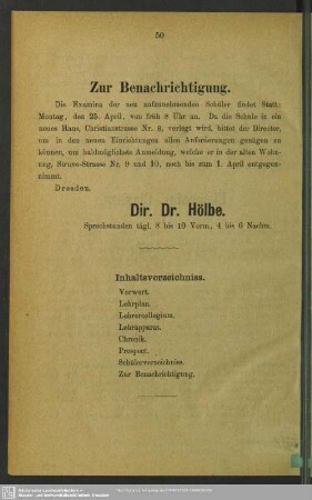Zur Benachrichtigung