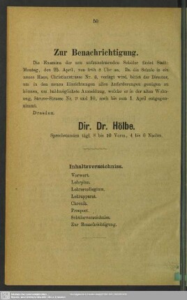 Zur Benachrichtigung
