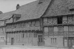 Fachwerkbauten in Hornburg bei Wolfenbüttel : Ansicht von Fachwerkhäusern