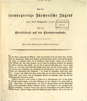Lebensbeschreibung des Antistes der Kirche zu Zürich Rud. Gwelter