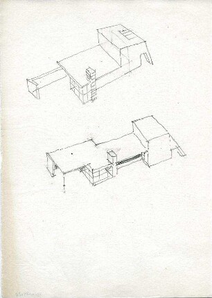 Rosenbauer, Gregor; Kressbronn; Atelier Müller-Oerlinghausen - Ateliergebäude (Vogelperspektiven)