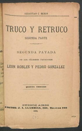 Segunda parte