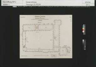 Proviantamt, vormalig Schloss Freudenstein und Anbau der Bergmagazingebäude; 2. Obergeschoss