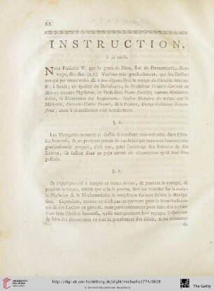 Instruction