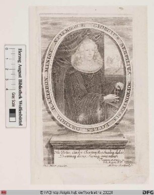 Bildnis Georg Serpilius (eig. Quendel)