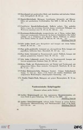 Vorderasiatische Knüpfteppiche (Nr. 580-633)
