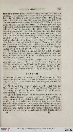 Die Kleidung