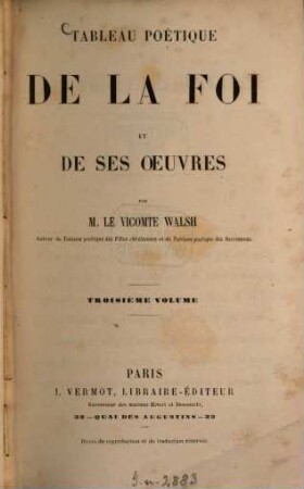 Tableau poétique de la foi et de ses oeuvres, 3