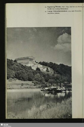 Regensburg, Walhalla, 1830-1842, von Leo von Klenze, Reliefs von Ludwig Schwanthaler