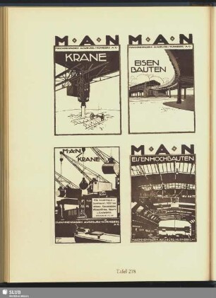 MAN Krane [für Schiffbau]