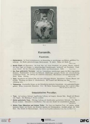 Ostasiatisches Porzellan (Nr. 6-24)