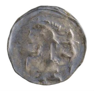 Münze, Pfennig, um 1350