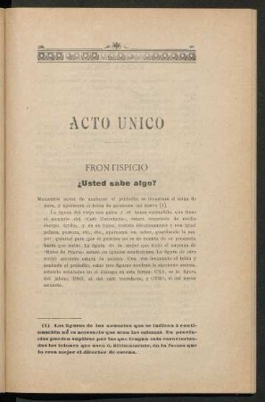 Frontispicio - ¿Usted sabe algo?