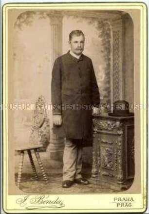 Mann im Gehrock, Carte de Visite