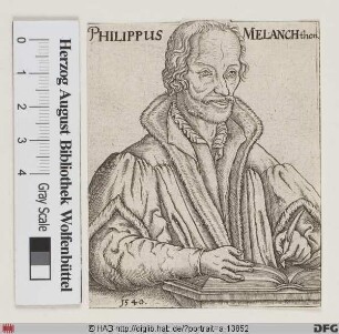 Bildnis Philipp Melanchthon (eig. Schwarzerdt)