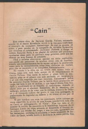 "Caín"