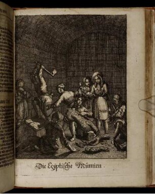 Illustration "Die Egyptische Mumien"