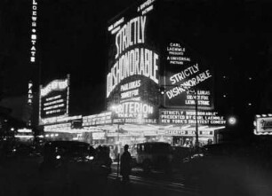 Broadway bei Nacht (Criterion Theatre), New York