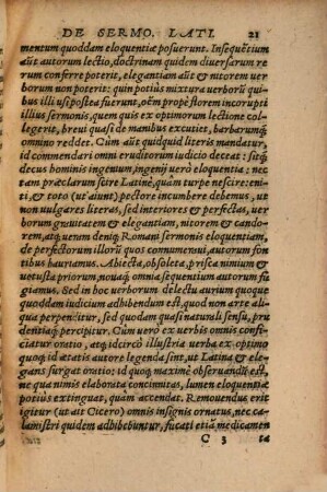 De sermone latino et modis latine loquendi