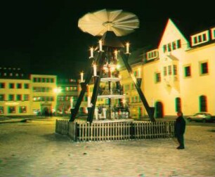 Freiberg: Obermarkt: Pyramide