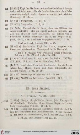 III. Freie Figuren