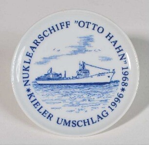 Nuklearschiff "Otto Hahn" 1968 - Kieler Umschlag 1996