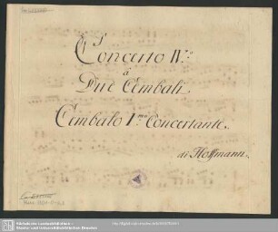 Concertos. Arr - Mus.3301-O-6,2 : cemb (2) - C