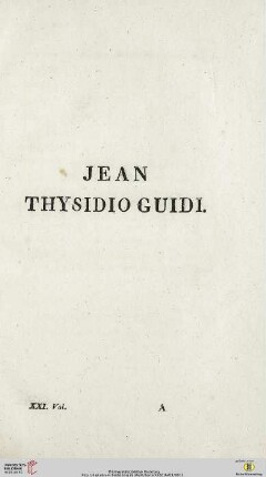 Jean Thysidio Guidi