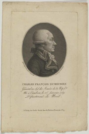 Bildnis des Charles François Dumouriez