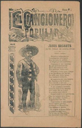 Jesús Negrete (o) el Tigre de Santa Julia : (Nuevo corrido)